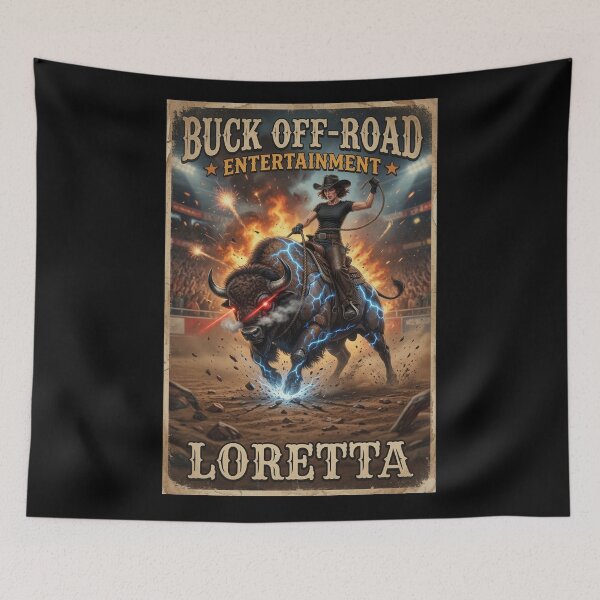 Item preview, Ultra Cowgirl: LORETTA  designed and sold by PESCORAN.