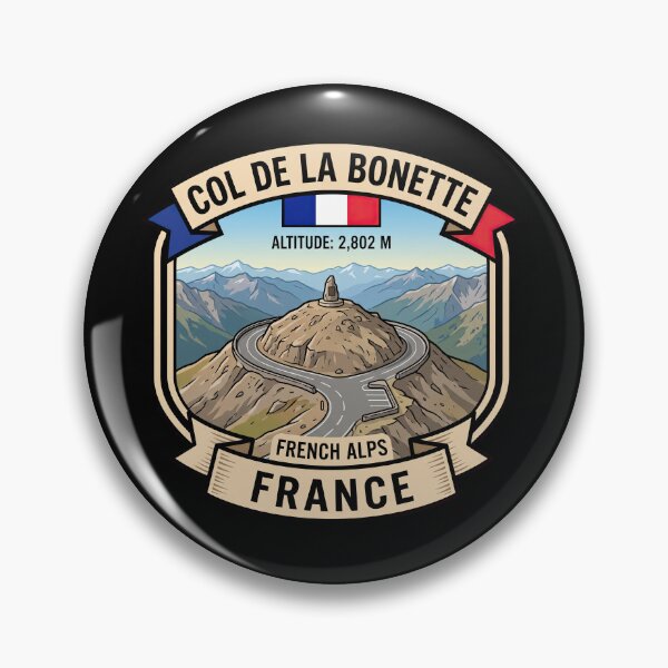 Item preview, Col de la Bonette France Highest Road designed and sold by enzoade.