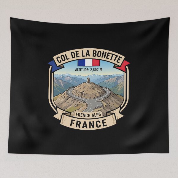 Item preview, Col de la Bonette France Highest Road designed and sold by enzoade.