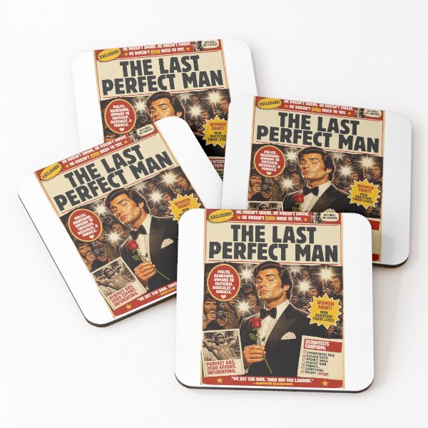 Item preview, The last perfect man  designed and sold by LaughandLaugh.