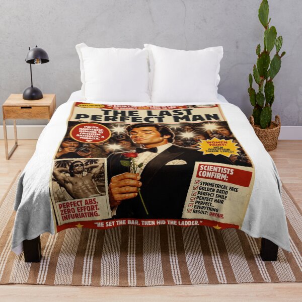 Item preview, The last perfect man designed and sold by LaughandLaugh.
