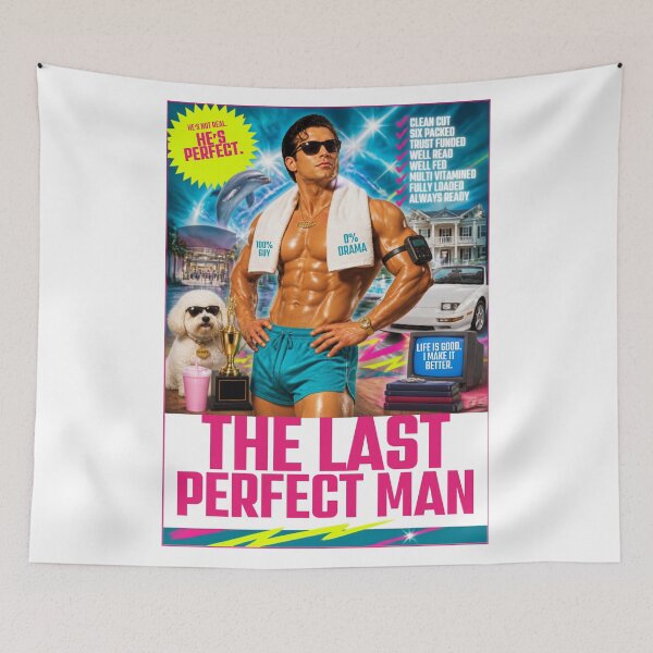 Item preview, The last perfect man  designed and sold by LaughandLaugh.