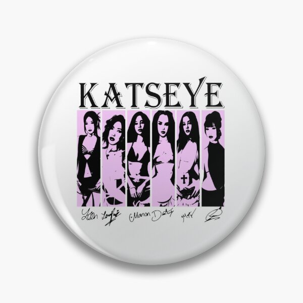 Item preview, KATSEYE Pink Vector Panel Members Signatures designed and sold by MandyCatelyn.