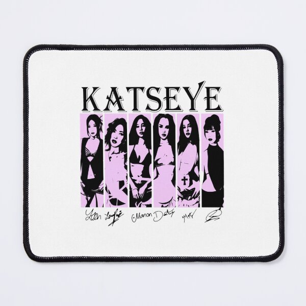 Item preview, KATSEYE Pink Vector Panel Members Signatures designed and sold by MandyCatelyn.