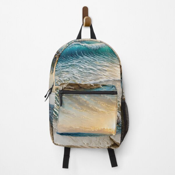 Item preview, Coastal Seascape Revealed Through Broken Wall designed and sold by sigmaartstudio.