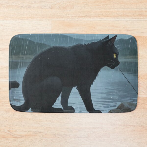 Item preview, Mystical Black Cat Digital Art – Prowling Panther-Style Feline Vector designed and sold by BLUESKY11a.