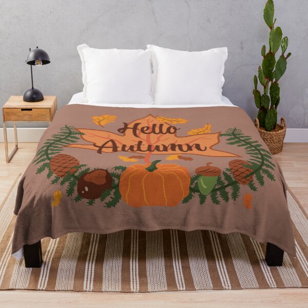 Item preview, Hello Autumn - Mocha Mousse designed and sold by Daniel Bevis Design.
