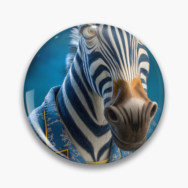 Item preview, Dapper Zebra Enjoying Breakfast in Pajamas designed and sold by Artessie.