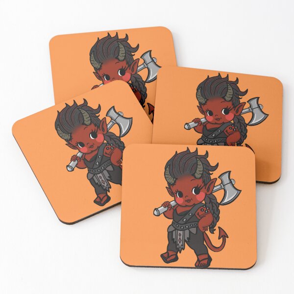 Item preview, Karlach (Baldur’s Gate 3) Kewpie Baby  designed and sold by AlexandraLester.