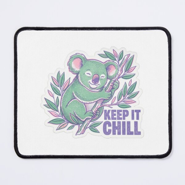 Item preview, Keep It Chill Koala Eucalyptus Pastel Retro designed and sold by Mr. Pawsome.
