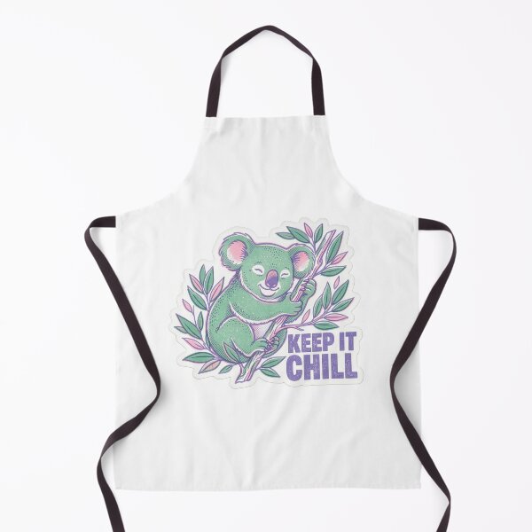 Item preview, Keep It Chill Koala Eucalyptus Pastel Retro designed and sold by Mr. Pawsome.