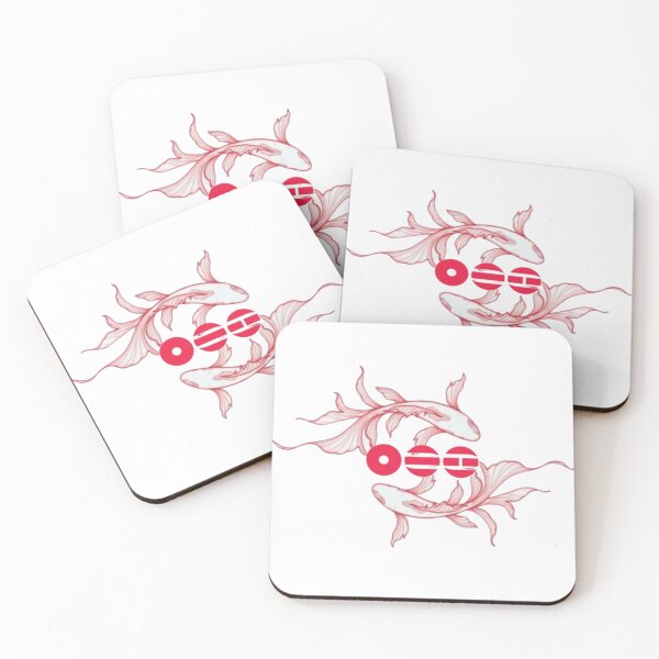 Item preview, ARIRANG BTS DESIGN 29 ARIRANG Koi Emblem | BTS-Inspired Minimal Fish Symbol Aesthetic designed and sold by Palette & Hue.