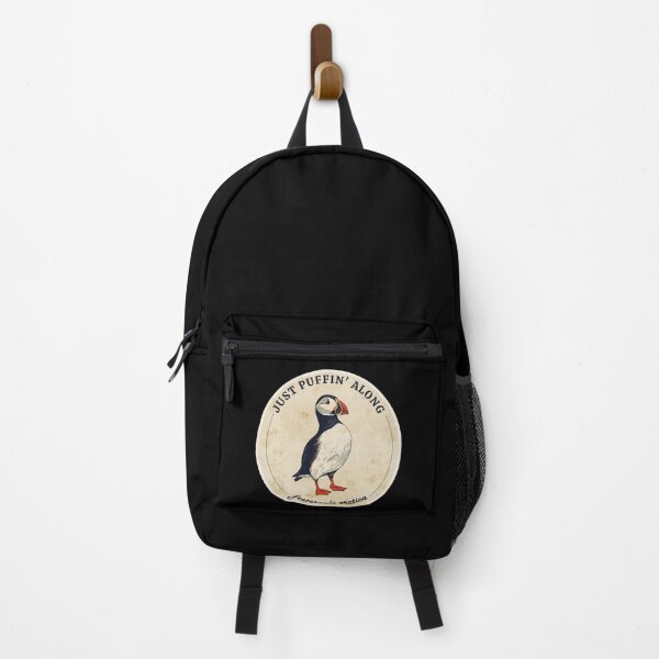 Item preview, Funny Puffin Gift Shirt Just Puffin Along Atlantic Puffin Vintage Naturalist Art Birdwatcher Seabird Sticker Gift designed and sold by Fanverse Merchandise.