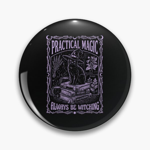 Item preview, Practical Magic Always Be Witching Spooky Cat designed and sold by NieleJaneda.