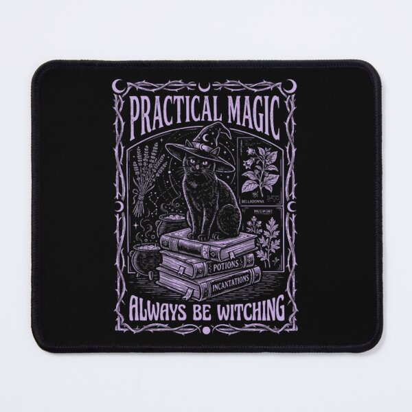 Item preview, Practical Magic Always Be Witching Spooky Cat designed and sold by NieleJaneda.