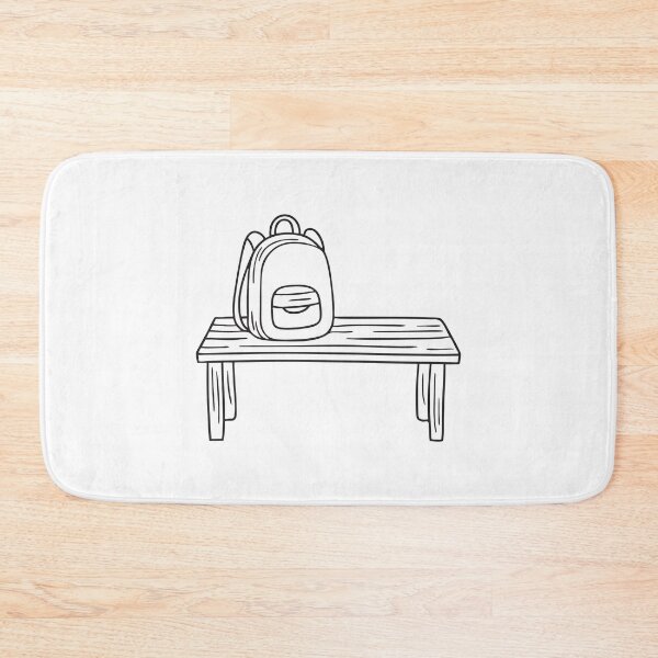 Item preview, A bag resting beside a wooden bench slat designed and sold by rasagamastore.