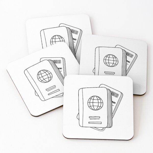 Item preview, A boarding pass slipped under the pages of a book designed and sold by rasagamastore.