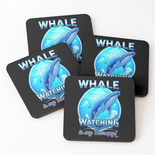 Item preview, Whale Watching Is My Therapy! designed and sold by Gnarly360.