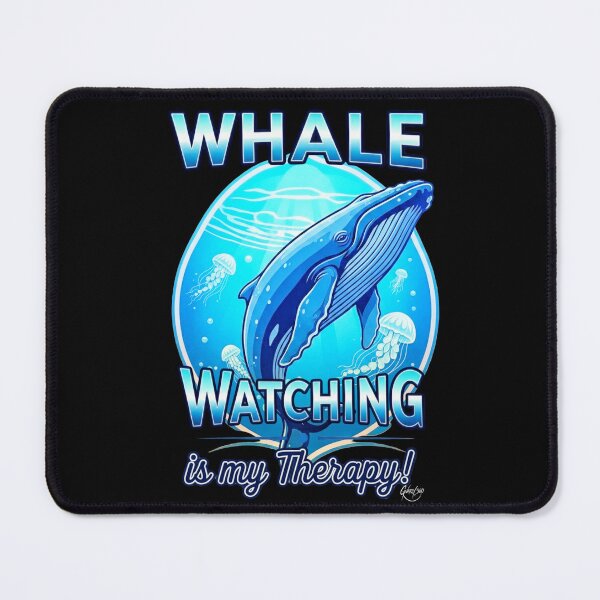 Item preview, Whale Watching Is My Therapy! designed and sold by Gnarly360.