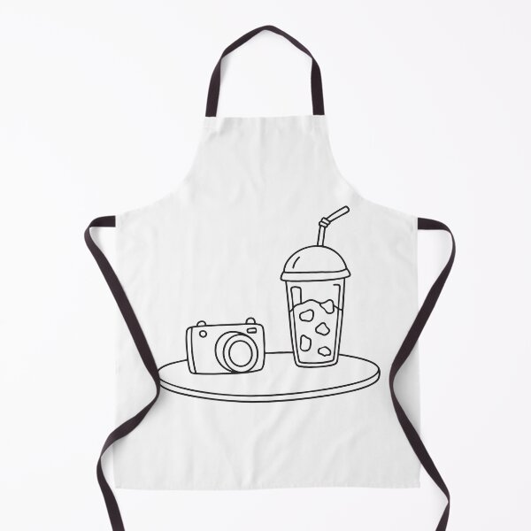 Item preview, A digital camera sitting near a cold beverage on the table designed and sold by rasagamastore.