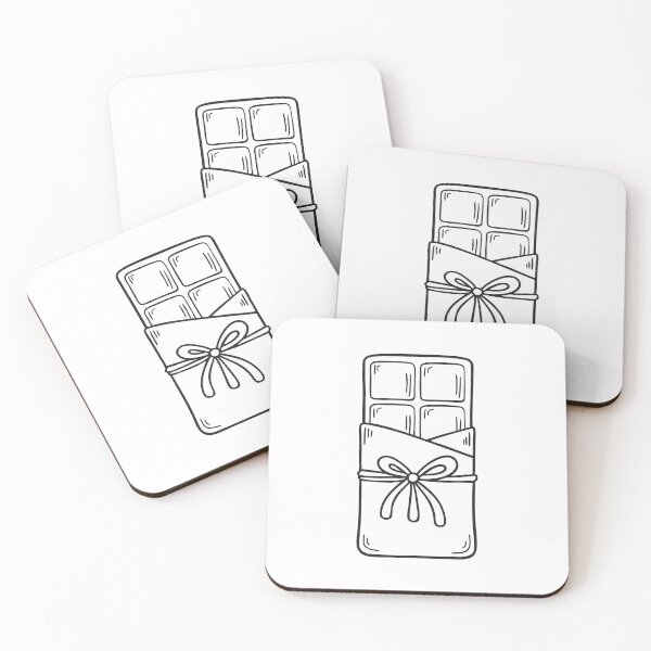 Item preview, A chocolate bar tied with a decorative ribbon designed and sold by rasagamastore.