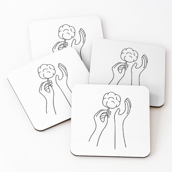 Item preview, A cotton ball pressed near a bare upper arm designed and sold by rasagamastore.