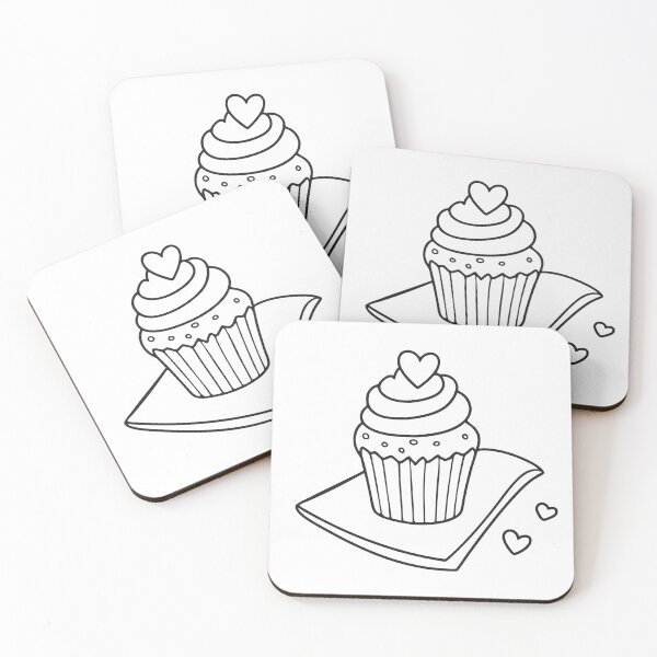 Item preview, A small cake with a heart on top placed by a napkin designed and sold by rasagamastore.