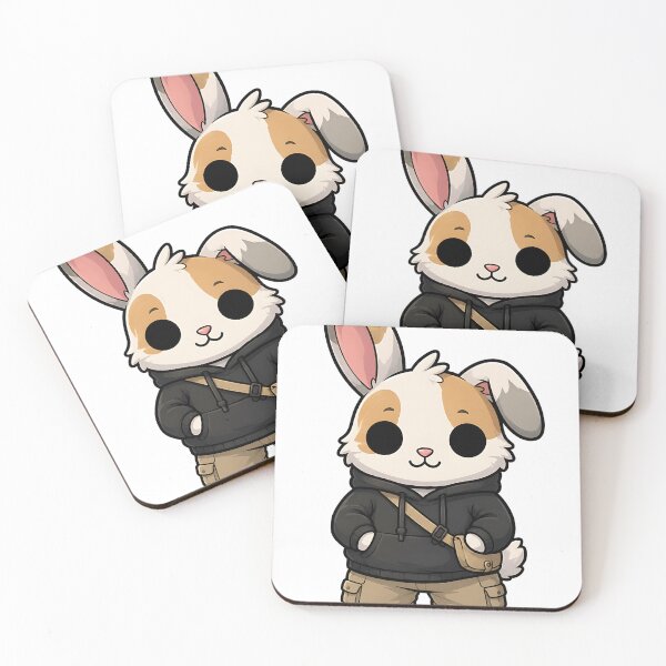 Item preview, Cute Streetwear Bunny Rabbit in Hoodie and Cargos  designed and sold by Jaideep Walia.