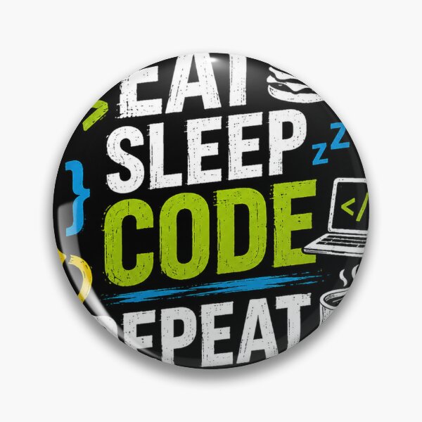 Item preview, Eat Sleep Code Repeat designed and sold by Kushwaha18.