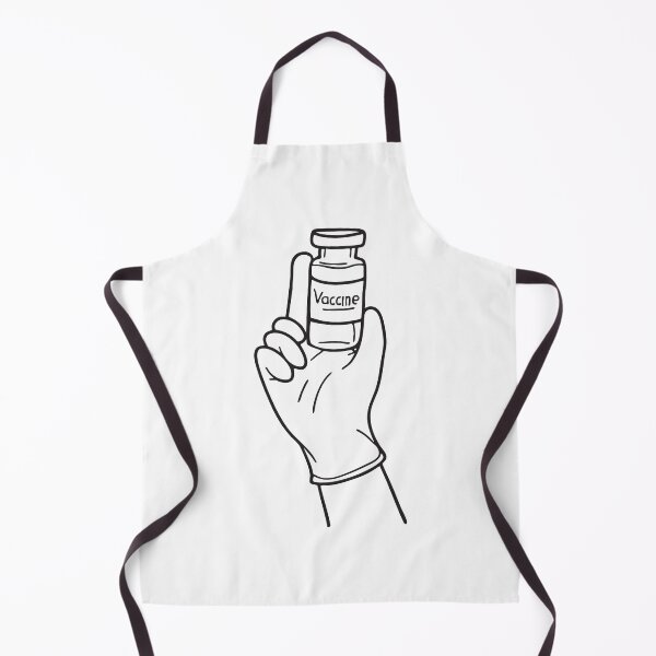 Item preview, A vaccine vial held by a gloved hand designed and sold by rasagamastore.