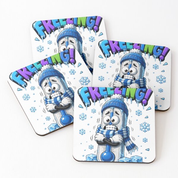 Item preview, Freezing Cold Thermometer Funny designed and sold by M.Store.