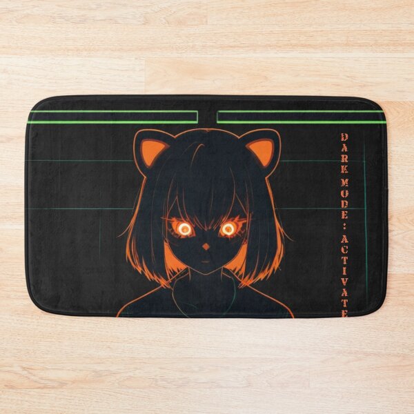 Item preview, Glow Eyes Anime Neko Fighter Hoodies designed and sold by BLUESKY11a.
