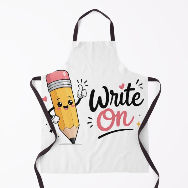 Item preview, Cute Pencil Mascot "Write On" Sticker | Kawaii School Stationery | Student Motivation | Teacher Gift | Writing Lover Design designed and sold by Sanika arts .