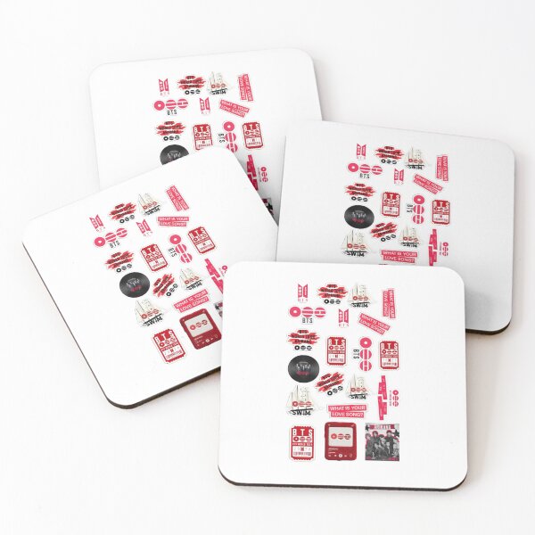 Item preview, ARIRANG BTS DESIGN 30 Sticker Pack | Swim Era Fan Art Aesthetic Vinyl Sticker Collection designed and sold by Palette & Hue.