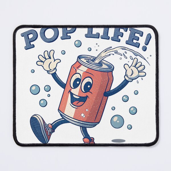 Item preview, Animated Soda Can Character Embodies The Vibrant Spirit of Pop Life designed and sold by Ag49D.
