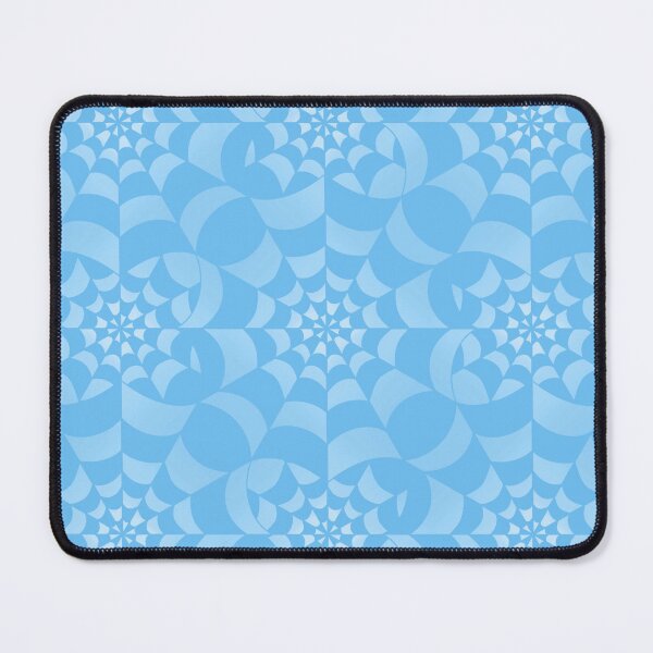 Item preview, Enchanted Web - Pastel Blue Spider Web Halloween Pattern designed and sold by BlackthornDsign.