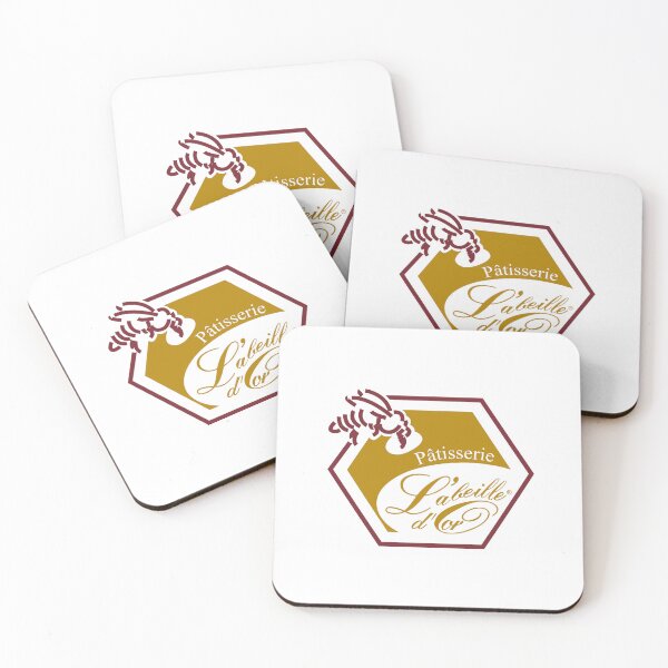 Item preview, French Bakery Patisserie Bee Gold Emblem Logo designed and sold by junpart.