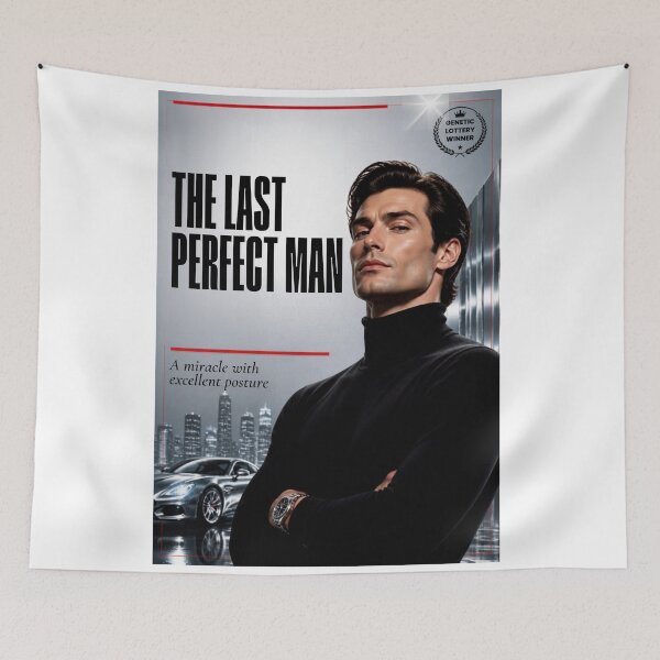 Item preview, The last perfect man  designed and sold by LaughandLaugh.