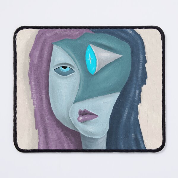 Item preview, Alien No.21 – Long-Distance Vision | Cubist Sci-Fi Character Art designed and sold by aekritdeach.