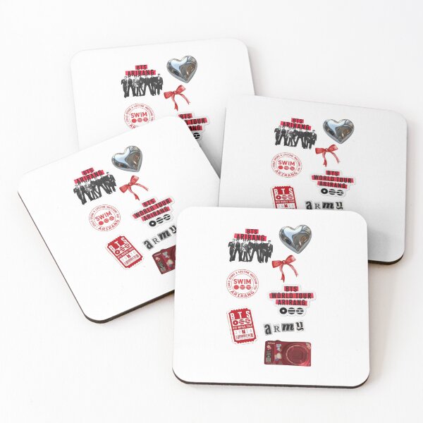 Item preview, ARIRANG BTS DESIGN 31 Sticker Set | Swim Era ARMY Fan Art Collection designed and sold by Palette & Hue.
