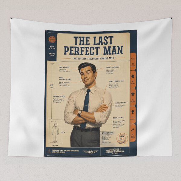 Item preview, The last perfect man  designed and sold by LaughandLaugh.