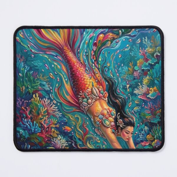 Item preview, Colorful Mermaid designed and sold by Bellewood222.