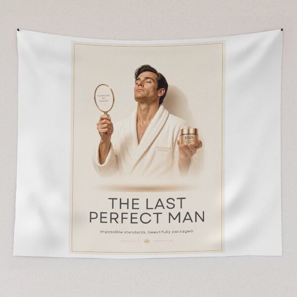 Item preview, The last perfect man  designed and sold by LaughandLaugh.