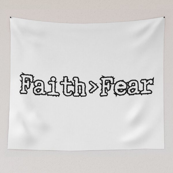 Item preview, Faith Over Fear - Inspirational Art designed and sold by RDproject.