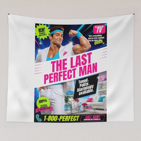 Item preview, The last perfect man  designed and sold by LaughandLaugh.