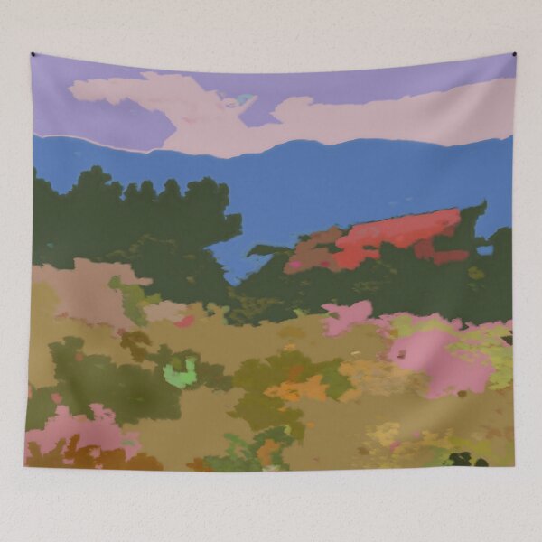 Item preview, Wildflower Meadow at Dusk designed and sold by 83oranges.com.
