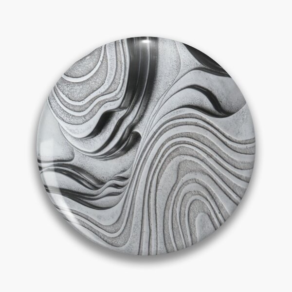 Item preview, 3D Topographic Contour Map Abstract Silver Stone Relief Pattern designed and sold by LYAN-STORE.