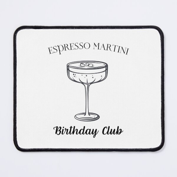 Item preview, Espresso Martini Birthday Club | Funny Birthday Cocktail Lover Gift designed and sold by luckyhue.
