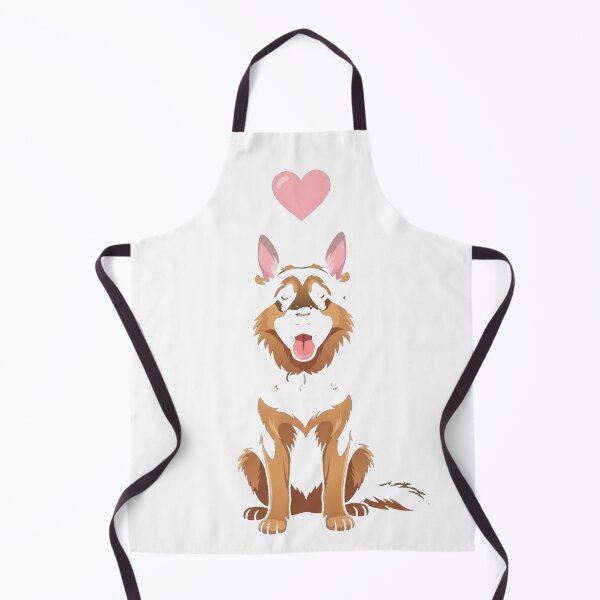 Item preview, LOVE German Shepherd - Black and Tan 3 Oversized T-Shirt designed and sold by Juvestore24.