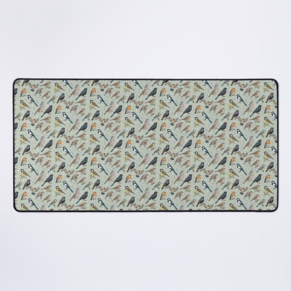 Item preview, Garden Birds – Decorative Birdwatching Seamless Pattern designed and sold by The Digital Compass.
